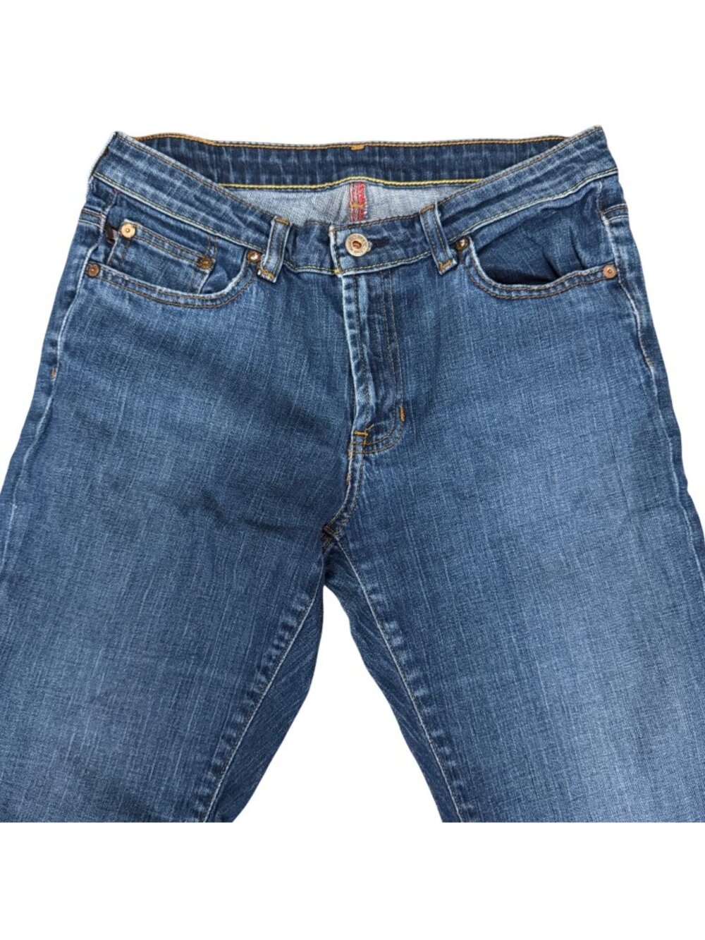 Ralph Lauren Polo Jeans Co. Modern Bootcut Stretch Denim 10x32 Blue Womens Jeans